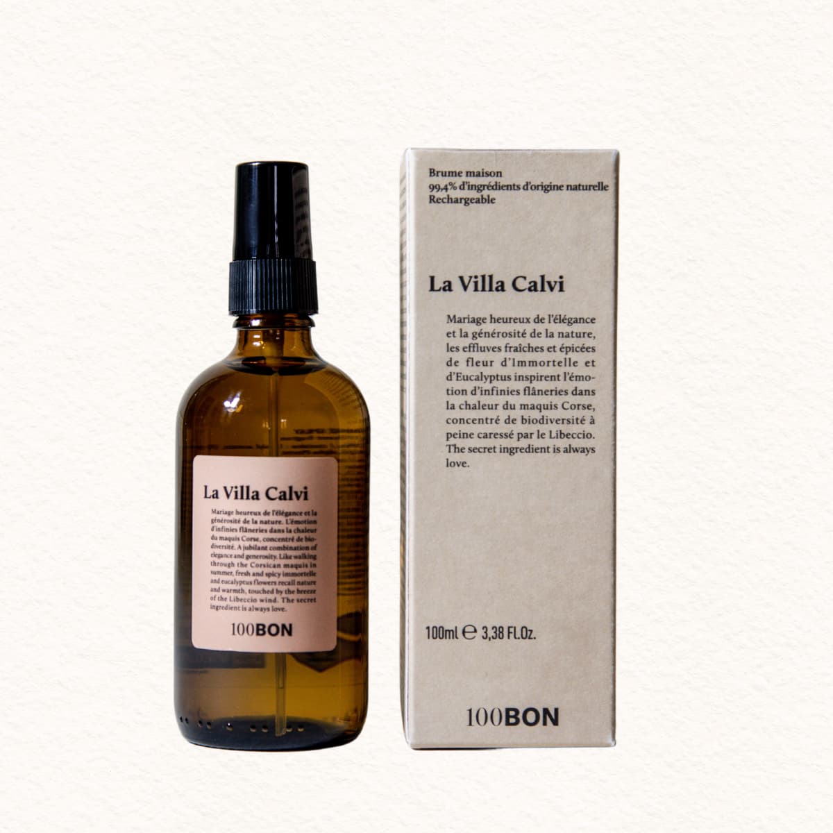 Spray d’intérieur La Villa Calvi - Patchouli et Cèdre